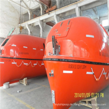 Solas zugelassenes Common Totally Enclosed Rettungsboot für Schiff